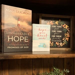 Two Pack - Hope Your Heart Needs & Unshakable Hope-By: Holley Gerth & Max Lucado